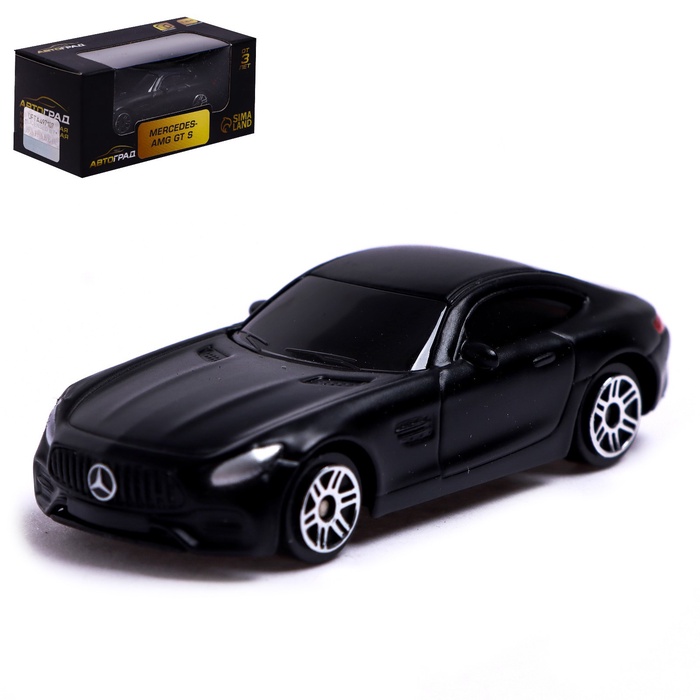 УЦЕНКА Машина металлическая MERCEDES-AMG GT S, 1:64, цвет МИКС - Фото 1