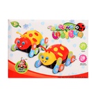 Машина-перевертыш «Божья коровка», работает от батареек, цвета МИКС, уценка 10849194