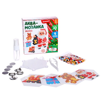 УЦЕНКА Аквамозаика «Дед Мороз», МИКС