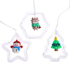 УЦЕНКА Набор для опытов «Новогодняя гирлянда», 3 фигурки - Фото 3