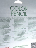 УЦЕНКА Карандаши 24 цвета, в картонной коробке, шестигранные, корпус серебро, дер, пейзаж Микс 1055 - Фото 8