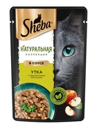 Влажный корм Sheba Natures для кошек, пауч, утка/яблочное рагу, 75 г - Фото 1