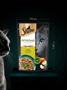 Влажный корм Sheba Natures для кошек, пауч, утка/яблочное рагу, 75 г - Фото 8