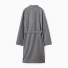 Халат мужской «Этель», размер 56-58, 300 г/м², серый - Фото 6