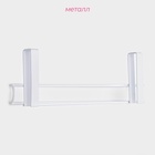 Держатель для полотенец навесной Доляна, 27×7.5×9.5 см, белый - Фото 4