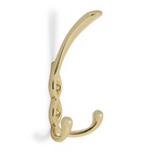 Крючок мебельный CAPPIO PIGTAIL, трехрожковый, цвет золото - Фото 2
