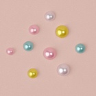 Стразы для декора, жемчужные, объёмные, разноцветные - Фото 4