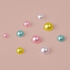 Стразы для декора, жемчужные, объёмные, разноцветные - Фото 5