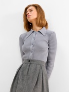 Юбка миди женская MINAKU: Modern classic, тёмно-серая, размер 44 - Фото 5