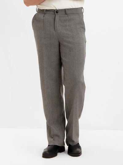 Брюки мужские MINAKU: Modern classic, размер 44, тёмно-серые