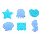 Набор формочек "Морские", 6 штук, цвета МИКС - Фото 1