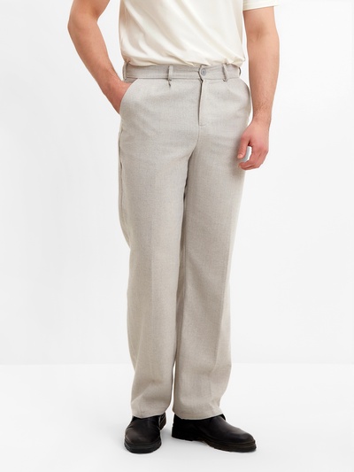 Брюки мужские MINAKU: Modern classic, размер 52, серые