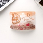 Заколка - автомат для волос «Сильва», узоры, 9 см, МИКС - Фото 5