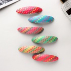 Заколка - автомат для волос «Сильва», круги колор, 9.5 см, МИКС - Фото 4