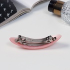 Заколка - автомат для волос «Сильва», колоритные полосы, 9 см, МИКС - Фото 3