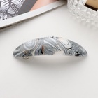 Заколка - автомат для волос «Сильва», блеск размытие, 9 см, МИКС - Фото 2