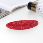 Заколка - автомат для волос «Сильва», камень принт блеск, 9 см, МИКС - Фото 2