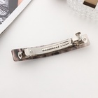 Заколка - автомат для волос «Глория», размытие, 11 см, МИКС - Фото 3