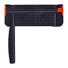 Резак для бумаги роликовый, безопасное лезвие, длина реза 310 мм, с выдвижной линейкой - Фото 5