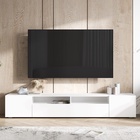 Тумба под ТВ подвесная «Сити», напольная, 2000×346×330 мм, цвет белый - Фото 1