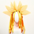 Карнавальный ободок «Лучистое солнце», жёлто-оранжевый - Фото 6