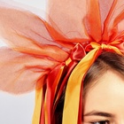 Карнавальный ободок «Лучистое солнце», красно-оранжевый - Фото 2