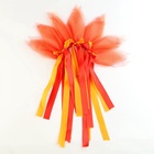 Карнавальный ободок «Лучистое солнце», красно-оранжевый - Фото 4