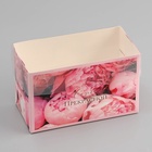 Коробка для 2 капкейка с прозрачной крышкой, «Самой прекрасной», 16×8×10 см - Фото 2