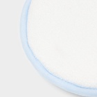 Мочалка детская для купания Доляна «Мышонок», d=11.5 см, голубая - Фото 4