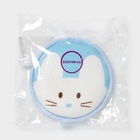 Мочалка детская для купания Доляна «Мышонок», d=11.5 см, голубая - Фото 7