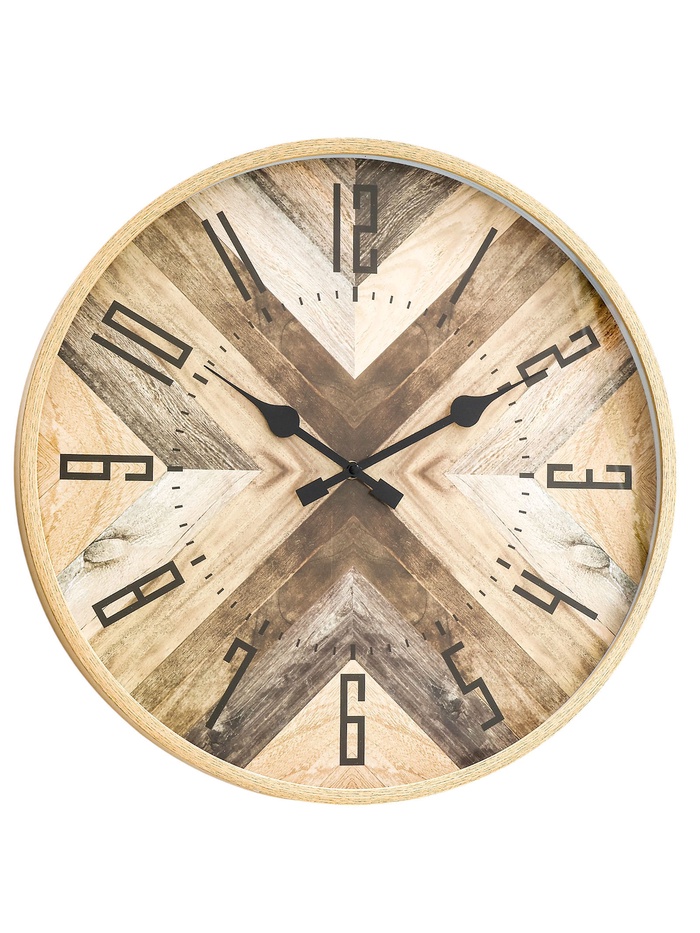 Часы настенные интерьерные «Крест», бесшумные, плавный ход, циферблат d=50 см