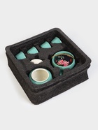 Набор для чайной церемонии «Хасима», 9 предметов, на 4 персоны, чашка 40 мл, чайник 200 мл, керамика, бирюзовый - Фото 14