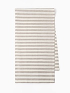 Дорожка на стол Этель Soprano 40×146 см, лён 100%, 180 г/м², белая/серая 10494019 Дорожка на стол Этель Soprano 40×146 см, лён 100%, 180 г/м², белая/серая 10494019