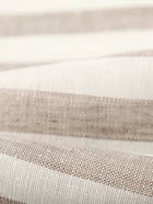 Дорожка на стол Этель Soprano 40×146 см, лён 100%, 180 г/м², белая/серая - Фото 7