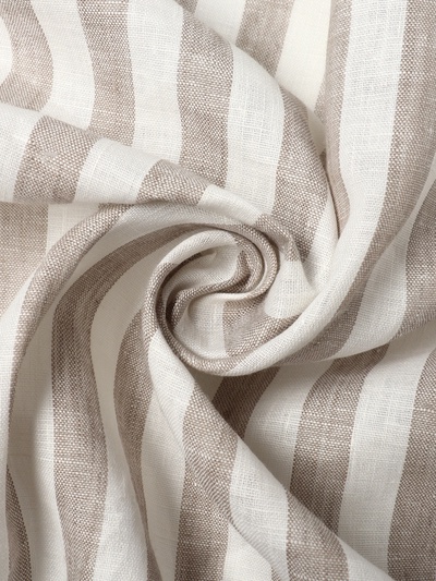 Комплект штор для кухни Этель Soprano, 140×180 см-2 шт., подхваты 2 шт., лен 100%,180 г/м²