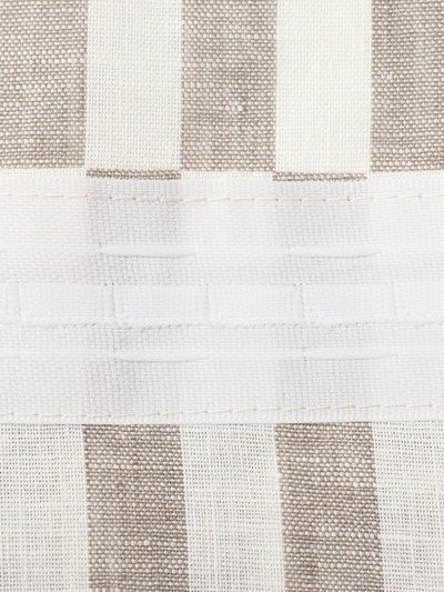 Комплект штор для кухни Этель Soprano, 140×180 см-2 шт., подхваты 2 шт., лен 100%,180 г/м²