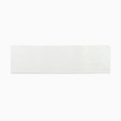 Дорожка на стол «Этель» Cloudy 40×146 см, лён 100%, плотность 210 г/м², белая