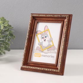 Фоторамка для фото 10×15 см Keep memories «Вавилон», пластик, бордовый