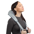Массажёр для спины и шеи LEM-29, наплечный, ИК-подогрев, серый - Фото 5