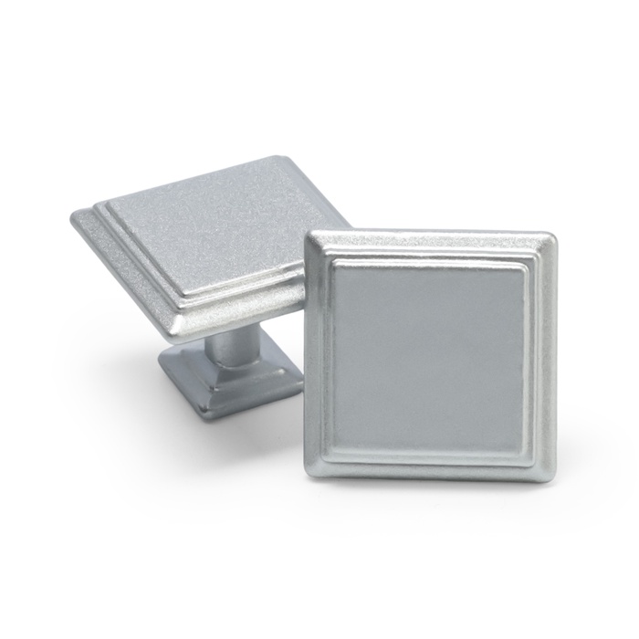 Ручка-кнопка ТУНДРА РК119SN, матовый никель