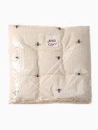 Подушка на стул «Доляна. Пчёлки», 42×42×7 см, белая - Фото 8