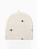 Грелка на чайник Доляна«Пчёлки» 28×28 см, рогожка 164 г/м², 100% хлопок - Фото 3