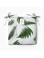 Подушка на стул «Этель. Папоротник», 42×42×7 см, белая - Фото 11