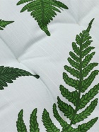 Подушка на стул «Этель. Папоротник», 42×42×7 см, белая - Фото 5