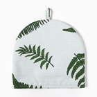 Грелка на чайник Этель «Папоротник» 28×28 см, репс 220 г/м², 100% хлопок - Фото 5