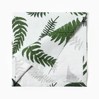 Дорожка на стол Этель «Папоротник» 40×146 см, репс 220 г/м², 100% хлопок, белая/зелёная - Фото 11