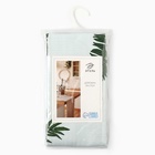 Дорожка на стол Этель «Папоротник» 40×146 см, репс 220 г/м², 100% хлопок, белая/зелёная - Фото 12