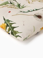 Подушка на стул «Этель. Одуванчики», 42×42×7 см, белая - фото 60852773