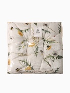 Подушка на стул «Этель. Одуванчики», 42×42×7 см, белая - фото 60852775