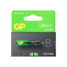 Батарейка алкалиновая GP Ultra Plus Alkaline, AAA, LR03-8BL, 1.5В, блистер, 8 шт 10844117 - фото 16644502